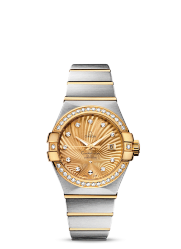 Omega Constellation Co-Axial 31 Stainless Steel / Yellow Gold / Champagne Supernova